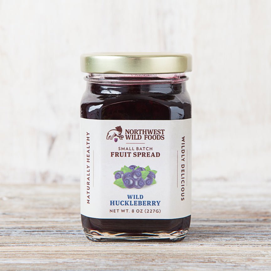 2020.02.NWWildFoods.Brent-134-Edit Wild Blue Huckleberry Fruit Spread - Image 1