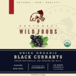 Dried Organic Black Currants - Image 2