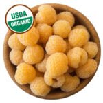 Fresh Frozen Organic Golden Raspberries - Image 2