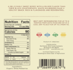 Dried Organic White Mulberries - Image 4