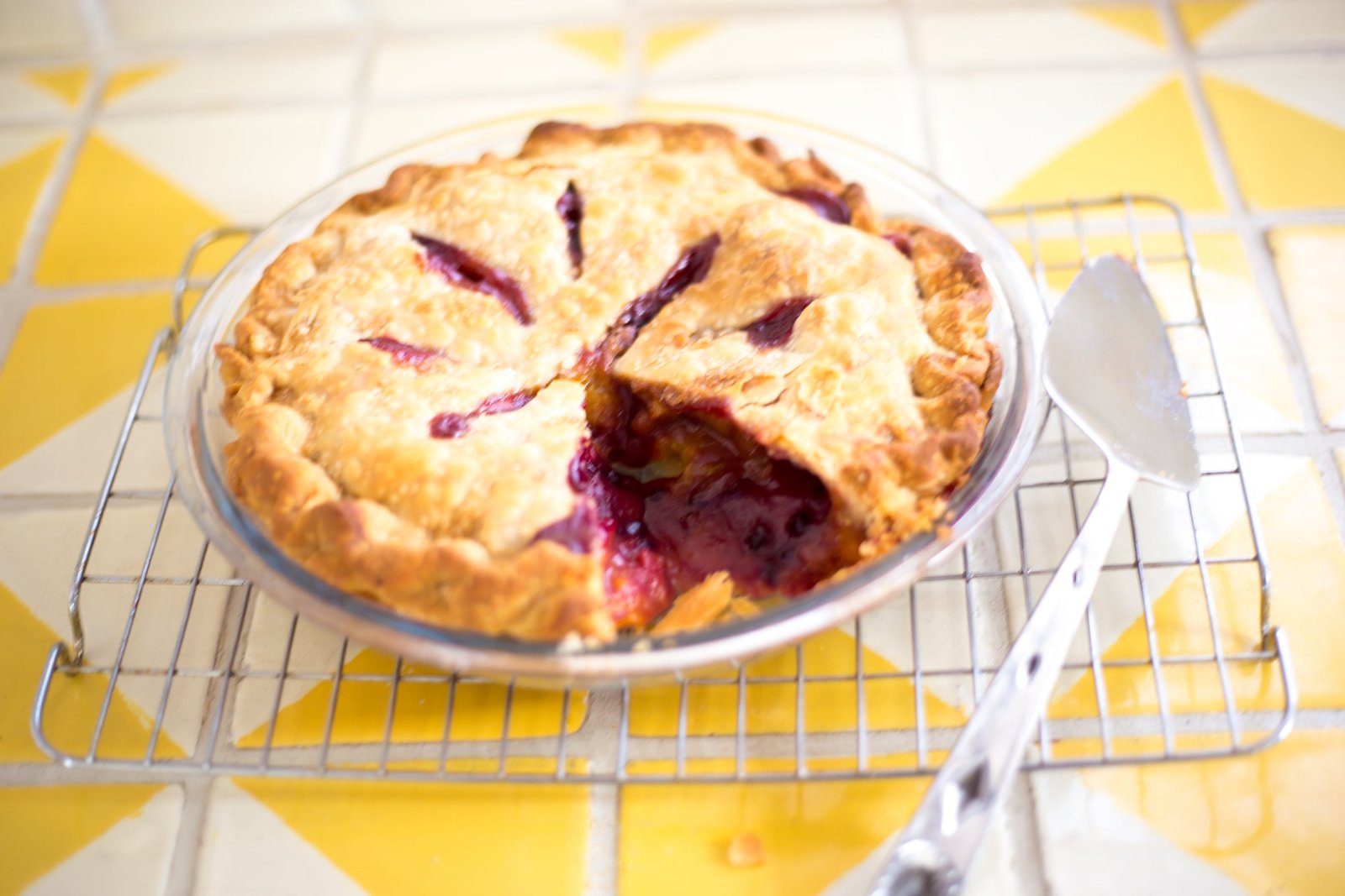 huck-peach-pie-large Peach Huckleberry Pie - Image 1
