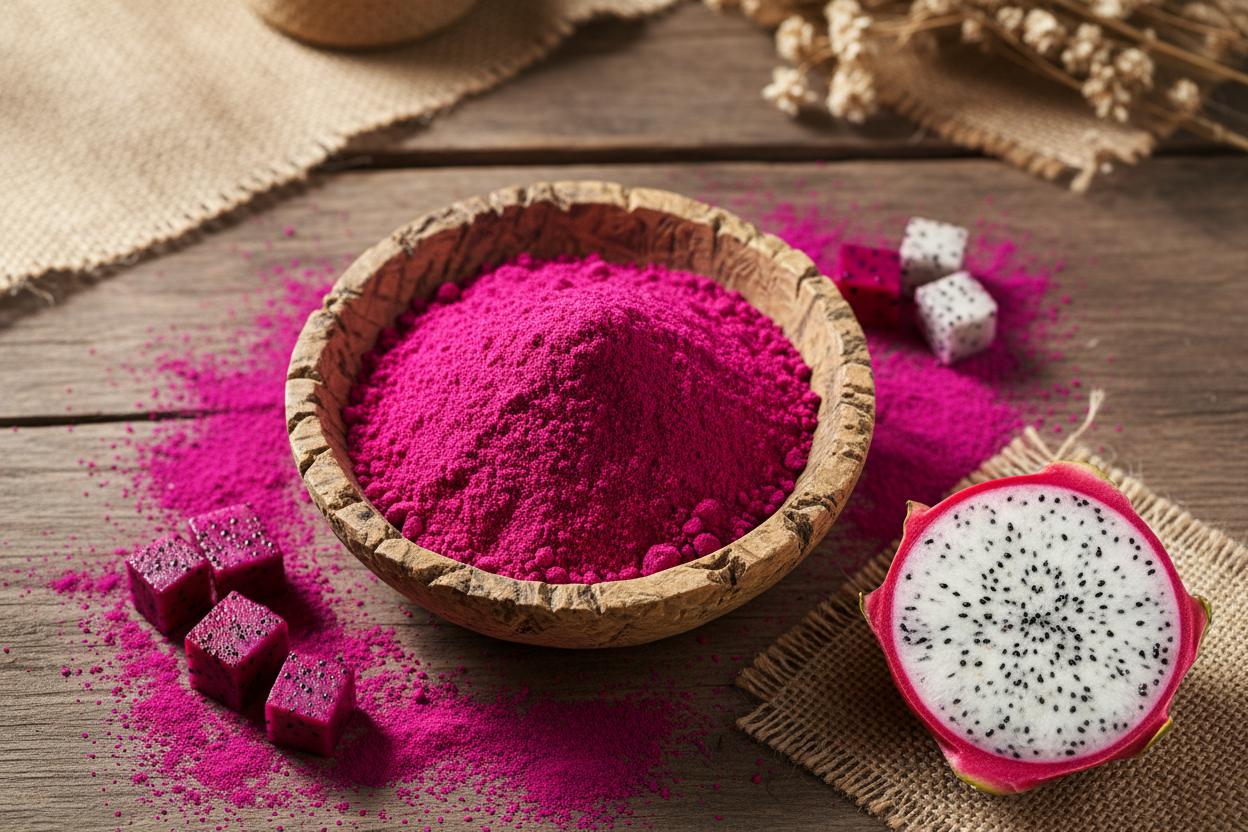 rustic-dragon-fruit-powder Organic Dragon Fruit Powder - Image 1