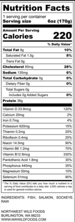 Wild Alaskan Sockeye Salmon Fillets - Image 4